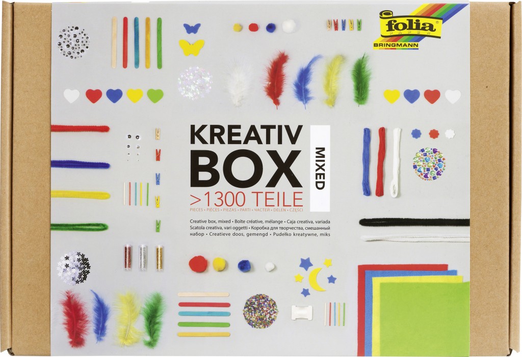 Kreativní box - MIX - 1300 dílů