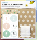 Adventní kalendář - set - papírové sáčky - 29 ks