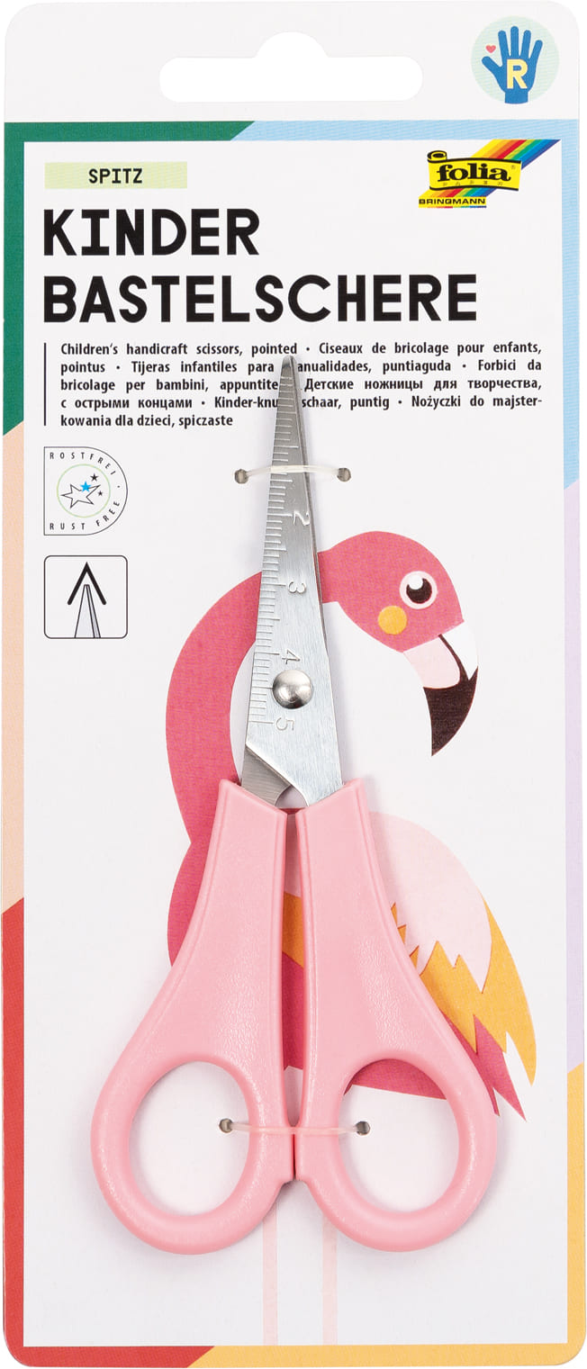 Dětské nůžky špičaté - pro praváky – 13,5 cm