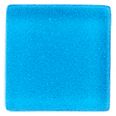 Mozaikové kamínky lesklé 10x10 mm 190 kusů - STŘEDNĚ MODRÁ