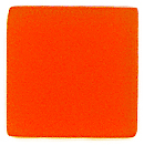 Mozaikové kamínky lesklé 10x10 mm 190 kusů - ORANŽOVÁ