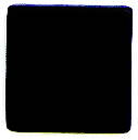 Mozaikové kamínky lesklé 10x10 mm 190 kusů - ČERNÁ