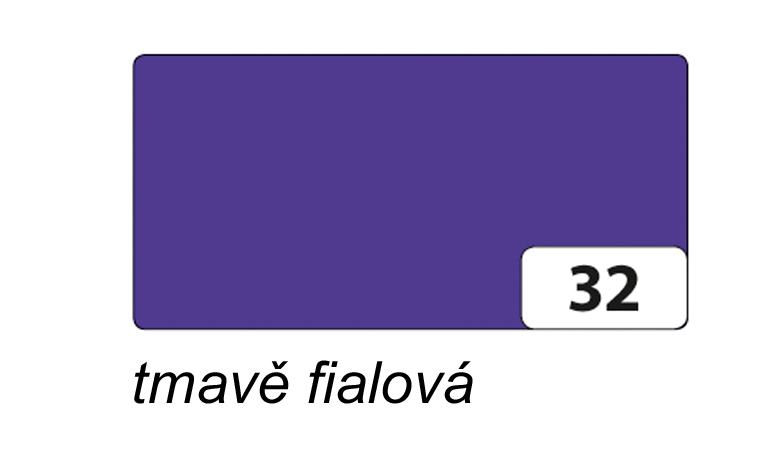 Barevný papír A4  130g  - tmavě fialová - 1 arch