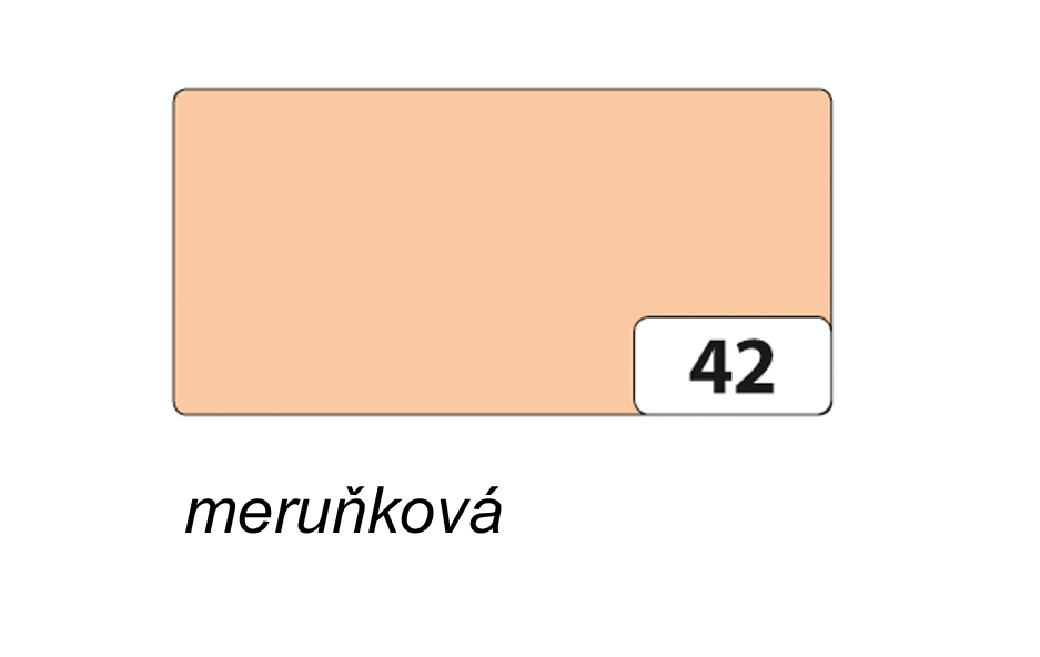 Fotokarton meruňková, 50 x 70 cm, 300 g/m2, 1 arch 