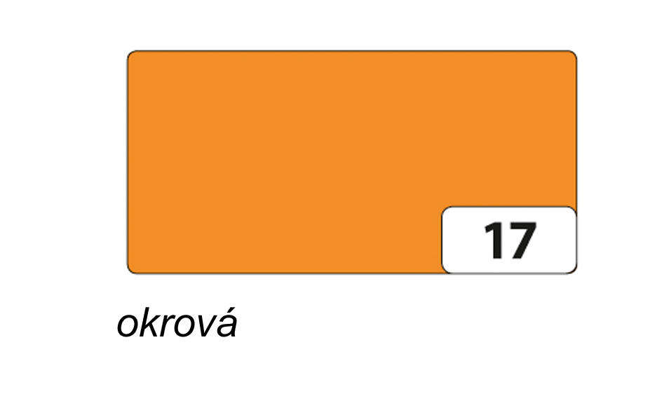Fotokarton okrová, 50 x 70 cm, 300 g/m2, 1 arch