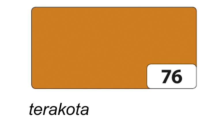Fotokarton terakota, 50 x 70 cm, 300 g/m2, 1 arch - pro kreativní tvoření a dekorace