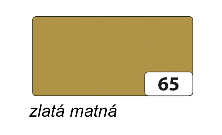 Fotokarton zlatá matná, 50 x 70 cm, 300 g/m2, 1 arch 