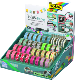 Washi Tape - dekorační lepicí páska - 36 ks 