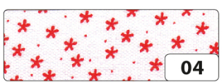 Fabric-Tape - dekorační páska - JAPONSKO - ČERVENÁ