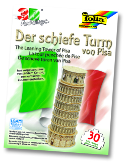 3D model šikmá věž - Pisa 30 dílků